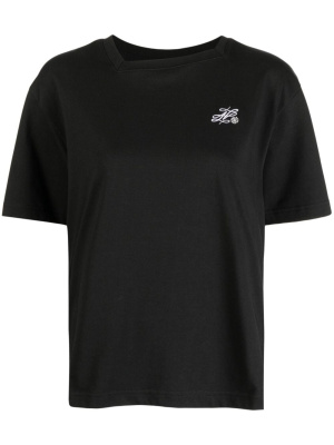 

Logo-print short-sleeve T-shirt, Ader Error Logo-print short-sleeve T-shirt