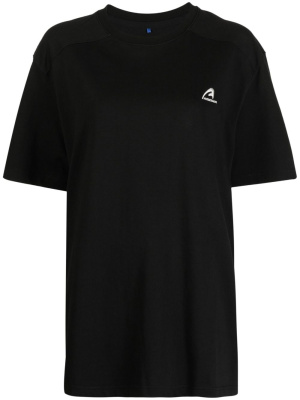 

Logo-embroidered cotton T-shirt, Ader Error Logo-embroidered cotton T-shirt