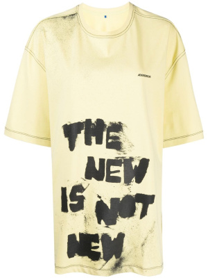 

Tnnn logo-print T-shirt, Ader Error Tnnn logo-print T-shirt