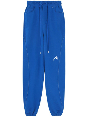 

A-peec logo-embroidered track pants, Ader Error A-peec logo-embroidered track pants