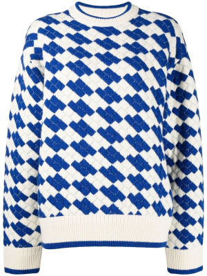 

Patterned woollen jumper, Ader Error Patterned woollen jumper