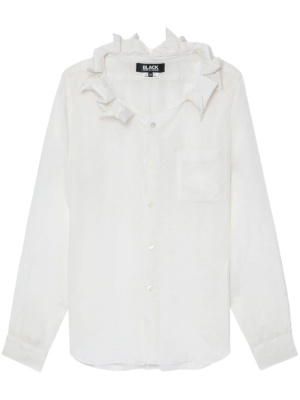 

Transparent-design long-sleeve shirt, Black Comme Des Garçons Transparent-design long-sleeve shirt