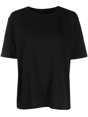 

The Mae logo-appliqué T-shirt, KHAITE The Mae logo-appliqué T-shirt