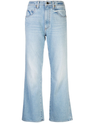 

Stonewashed flared jeans, KHAITE Stonewashed flared jeans