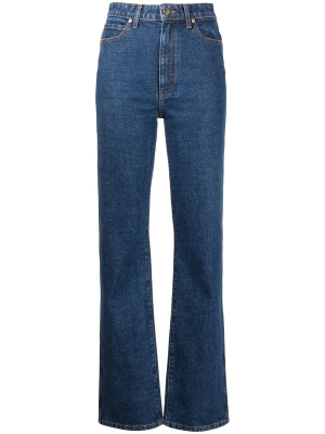 

Daniella high-waisted denim jeans, KHAITE Daniella high-waisted denim jeans