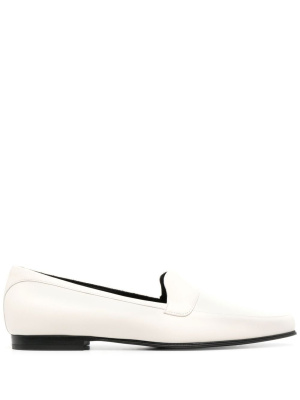 

Almond-toe leather loafers, KHAITE Almond-toe leather loafers