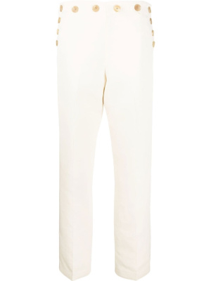 

High-waist silk trousers, KHAITE High-waist silk trousers