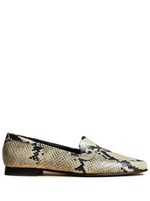 

Pippen snake-print loafers, KHAITE Pippen snake-print loafers