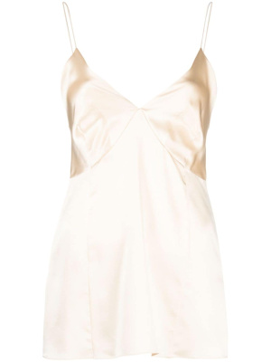

Grisella silk-satin top, KHAITE Grisella silk-satin top