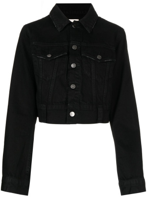 

Chest-pocket denim jacket, KHAITE Chest-pocket denim jacket