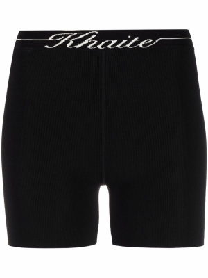 

Bryant logo biker shorts, KHAITE Bryant logo biker shorts