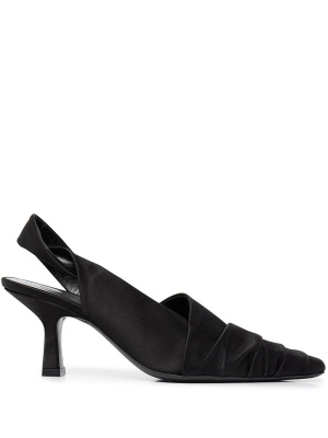 

Satin slingback pumps, KHAITE Satin slingback pumps