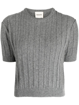 

Short-sleeve cashmere jumper, KHAITE Short-sleeve cashmere jumper