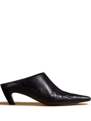 

Madison leather mules, KHAITE Madison leather mules