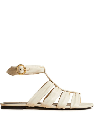 

Perth leather flat sandals, KHAITE Perth leather flat sandals