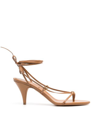 

Marion 75mm leather sandals, KHAITE Marion 75mm leather sandals