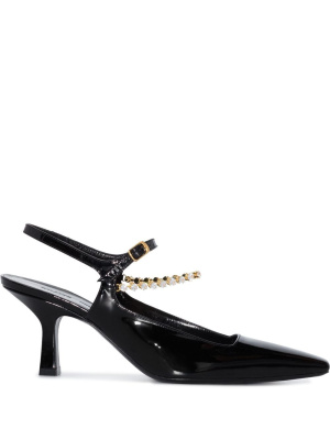 

Sidney 65mm patent pumps, KHAITE Sidney 65mm patent pumps