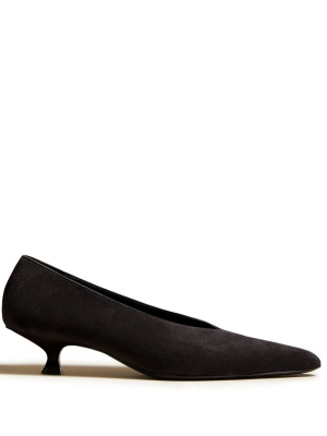

Pointed kitten-heel shoes, KHAITE Pointed kitten-heel shoes