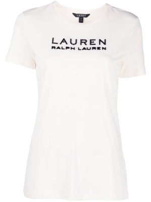 

Katlin logo-print T-shirt, Lauren Ralph Lauren Katlin logo-print T-shirt