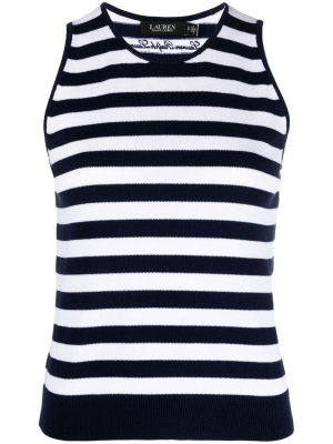 

Striped sleeveless jumper, Lauren Ralph Lauren Striped sleeveless jumper