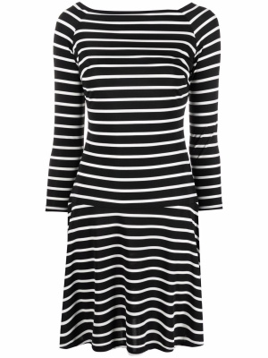 

Stripe-print mini dress, Lauren Ralph Lauren Stripe-print mini dress