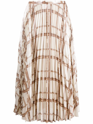 

Suzu mid-length A-line skirt, Lauren Ralph Lauren Suzu mid-length A-line skirt