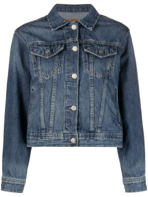 

Button-fastening denim jacket, Lauren Ralph Lauren Button-fastening denim jacket