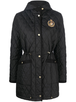 

Quilted hooded coat, Lauren Ralph Lauren Quilted hooded coat