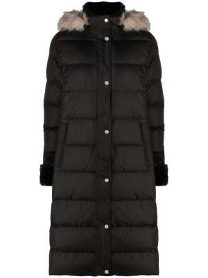 

Trimmed-hood padded coat, Lauren Ralph Lauren Trimmed-hood padded coat