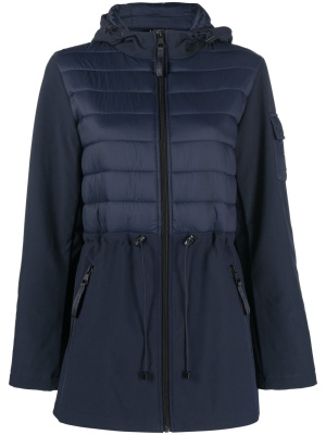 

Padded-panels hooded jacket, Lauren Ralph Lauren Padded-panels hooded jacket