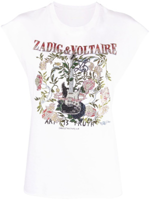 

Cécilia Guitar tank top, Zadig&Voltaire Cécilia Guitar tank top