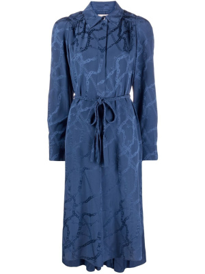 

Belted silk dress, Zadig&Voltaire Belted silk dress