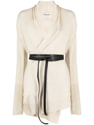 

Belted cashmere cardigan, Zadig&Voltaire Belted cashmere cardigan