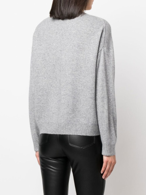 

Rhinestone-embelliihed crew neck jumper, Zadig&Voltaire Rhinestone-embelliihed crew neck jumper