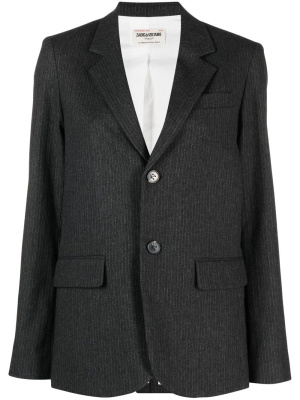 

Vanille pinstriped single-breasted blazer, Zadig&Voltaire Vanille pinstriped single-breasted blazer