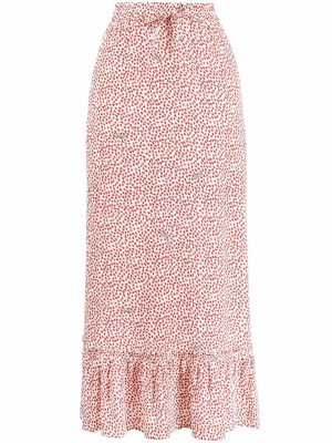 

Joho heart-print skirt, Zadig&Voltaire Joho heart-print skirt