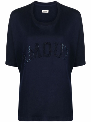 

Portland studded-amour T-shirt, Zadig&Voltaire Portland studded-amour T-shirt