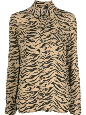 

Tiger-print blouse, Zadig&Voltaire Tiger-print blouse