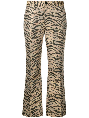 

Animal-print flared trousers, Zadig&Voltaire Animal-print flared trousers