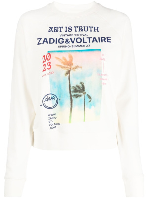 

Graphic-print sweatshirt, Zadig&Voltaire Graphic-print sweatshirt