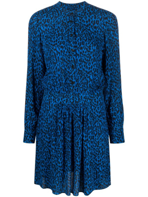 

Leopard-print minidress, Zadig&Voltaire Leopard-print minidress
