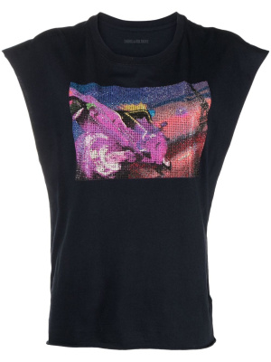 

Cecilia graphic-print T-shirt, Zadig&Voltaire Cecilia graphic-print T-shirt