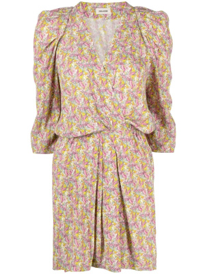 

Floral wings-print mini dress, Zadig&Voltaire Floral wings-print mini dress