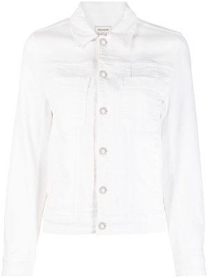 

Kiomy embroidered denim jacket, Zadig&Voltaire Kiomy embroidered denim jacket