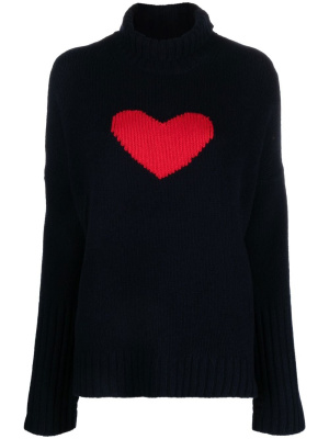 

Alma intarsia-knit merino wool jumper, Zadig&Voltaire Alma intarsia-knit merino wool jumper