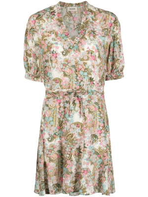 

Yoko floral-print dress, Zadig&Voltaire Yoko floral-print dress