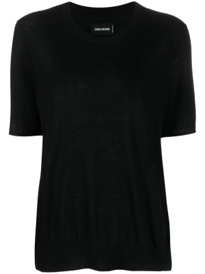 

Ida recycled cashmere T-shirt, Zadig&Voltaire Ida recycled cashmere T-shirt