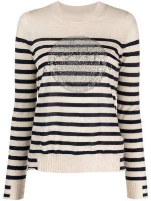 

Stripes-pattern long-sleeved sweatshirt, Zadig&Voltaire Stripes-pattern long-sleeved sweatshirt