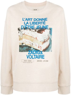 

Judy photo-print sweatshirt, Zadig&Voltaire Judy photo-print sweatshirt