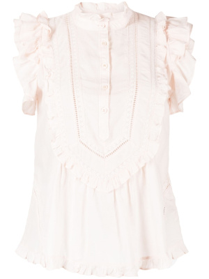 

Tama ruffle-detail top, Zadig&Voltaire Tama ruffle-detail top